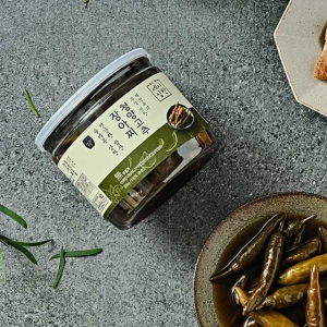 사나래식품,채성옥 청양고추 장아찌 500g